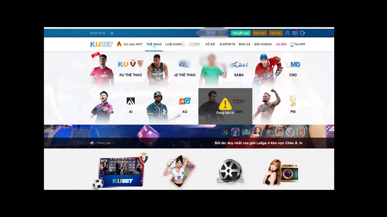 Khám phá kho game siêu phẩm của KUBET